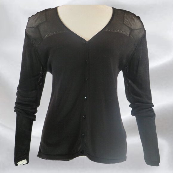 Jessica Black Shirt in Size Medium - Picture 1 of 4